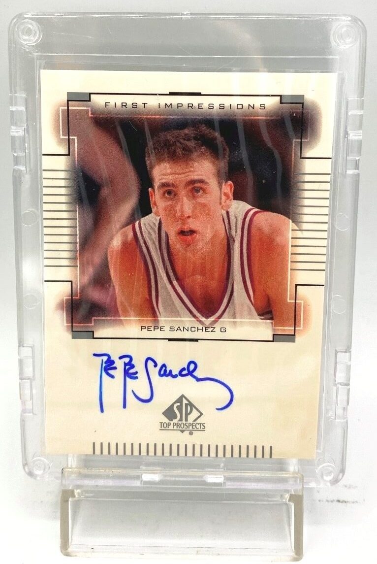 2000-01 SP First Impressions Pepe Sanchez (1)