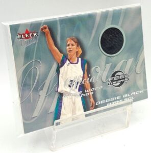 2000 Fleer Feel THe Game (Game Worn Shoe) Debbie Black (3)