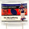 2000 Fleer Gamers Uniformity Ed McCaffrey (Game Used Jersey) Congratulations (2)