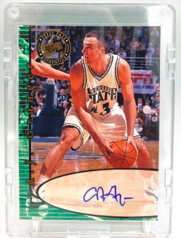2000 Press Pass Authentics Rookie A J Granger (3)