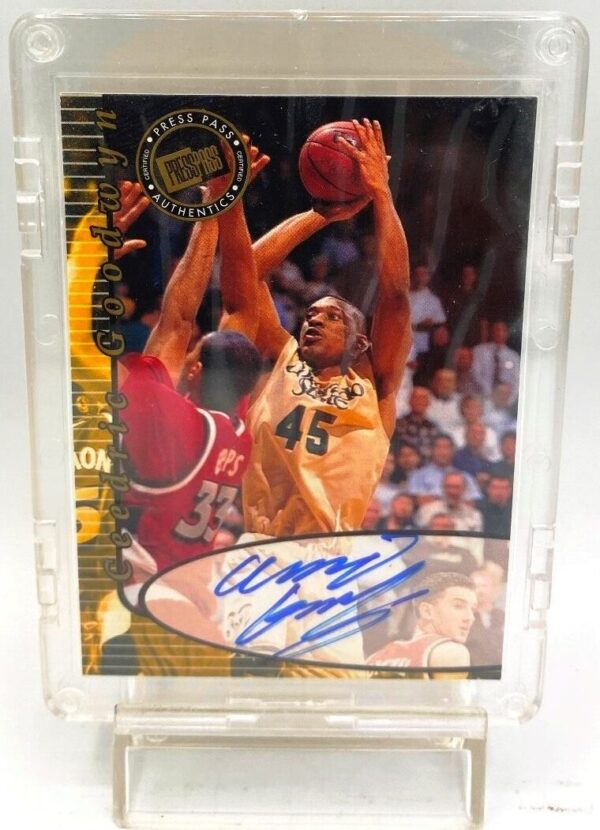 2000 Press Pass Authentics Rookie Ceedric Goodwyn (1) 2000 Press Pass Authentics Rookie Ceedric Goodwyn (1)