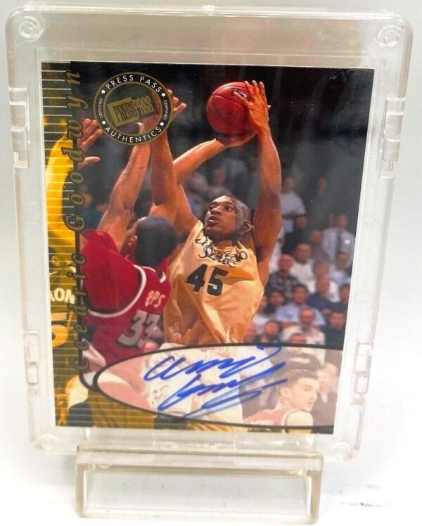 2000 Press Pass Authentics Rookie Ceedric Goodwyn (2) 2000 Press Pass Authentics Rookie Ceedric Goodwyn (2)
