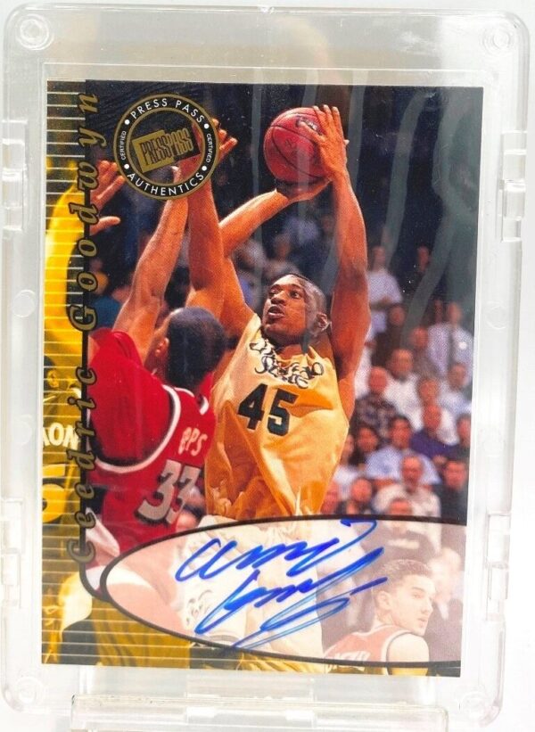 2000 Press Pass Authentics Rookie Ceedric Goodwyn (3) 2000 Press Pass Authentics Rookie Ceedric Goodwyn (3)