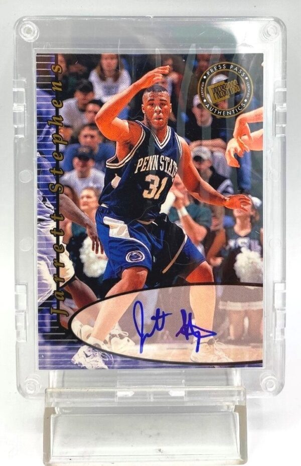2000 Press Pass Authentics Rookie Jarrett Stephens (1)