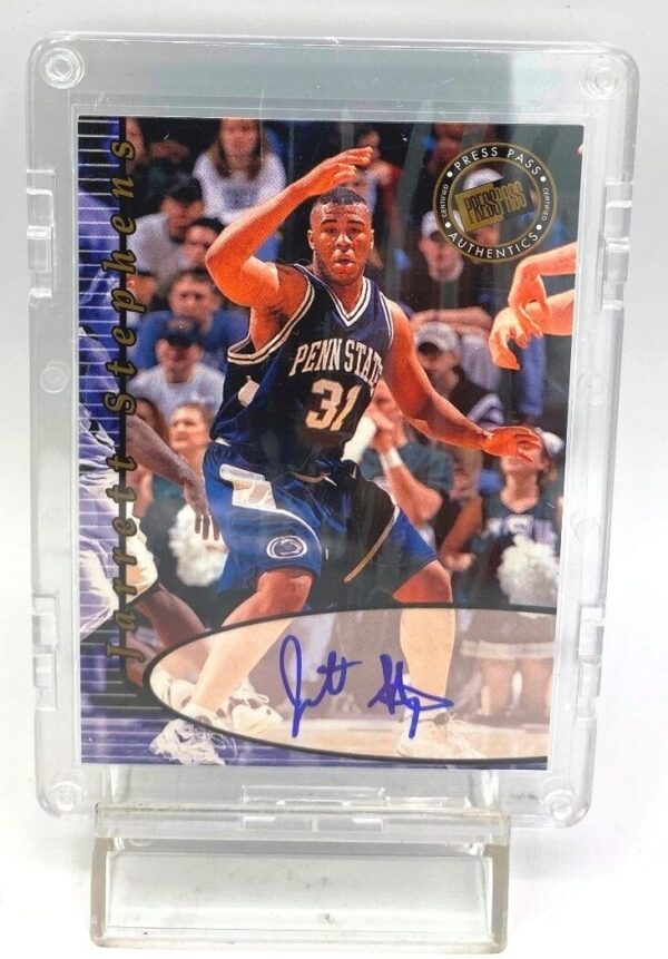 2000 Press Pass Authentics Rookie Jarrett Stephens (2)