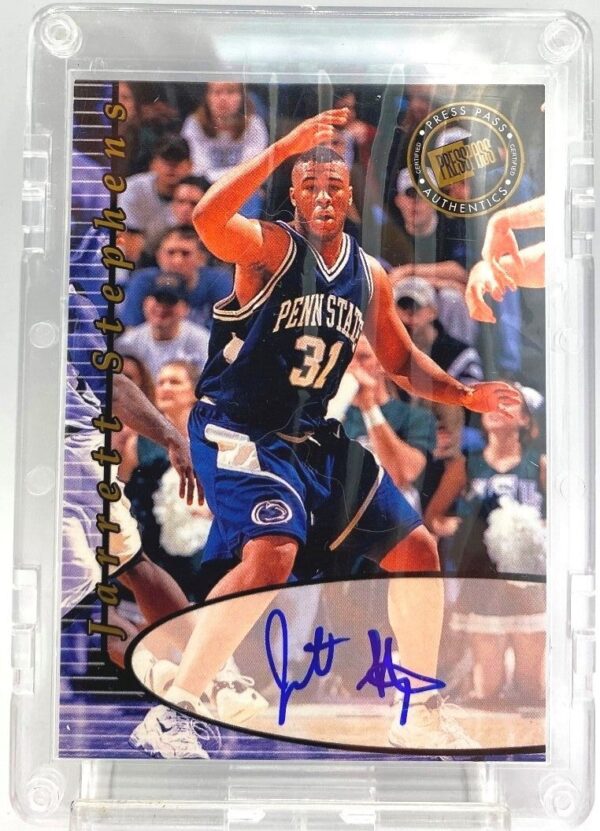 2000 Press Pass Authentics Rookie Jarrett Stephens (3)