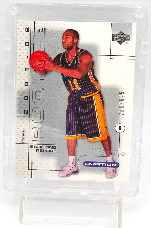 2001-02 Upper Deck Ovation Rookie Card #96 Jamaal Tinsley (1)