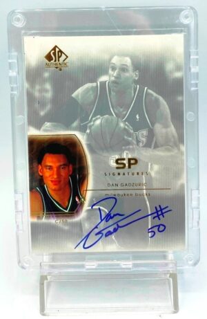 2002-03 SP Authentic Signatures Dan Gadzuric Card #DG (1)