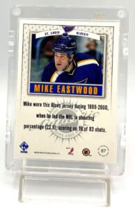 2002 Pacific Private Stock Mike Eastwood (Game Used Gear) Card #87 (5)