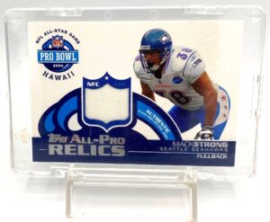 2006 Topps All-Pro Relics Mack Strong (Player Worn Pro Bowl Jersey) Ltd Ed (1)