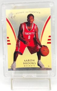 2007-08 UD SP Rookie Authentics Card #138 Aaron Brooks (1)