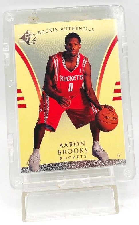 2007-08 UD SP Rookie Authentics Card #138 Aaron Brooks (3)
