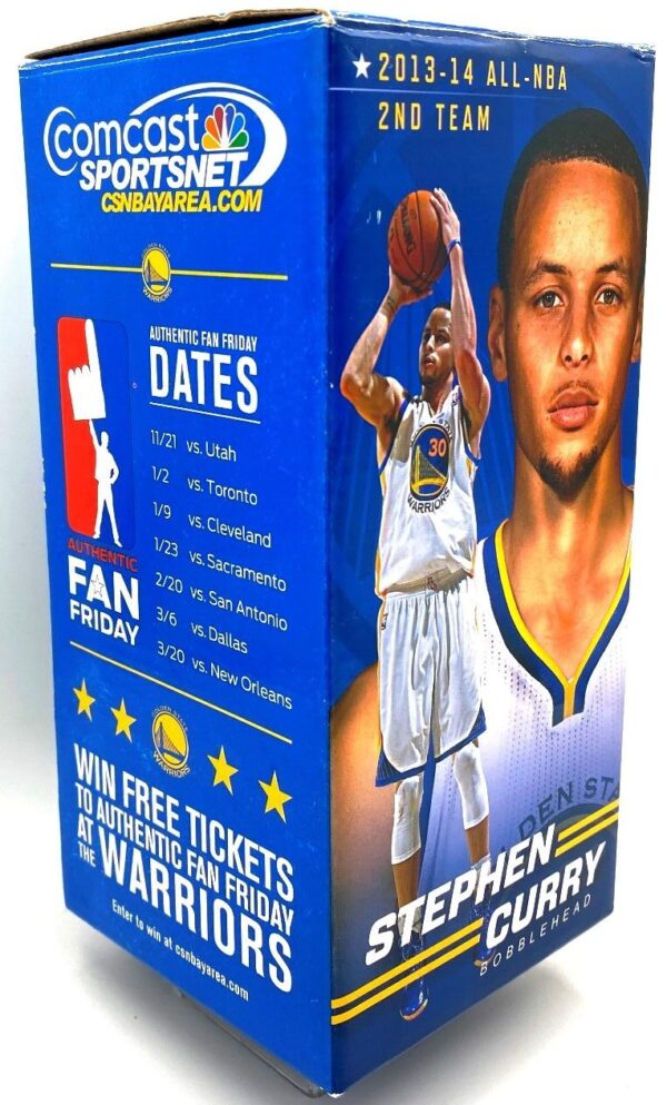2013-14 Kloanz Inc Warriors Stephen Curry Bobblehead (All-NBA 2nd Team) (3)