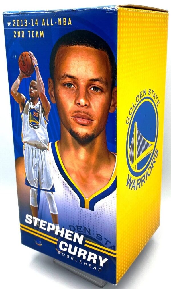 2013-14 Kloanz Inc Warriors Stephen Curry Bobblehead (All-NBA 2nd Team) (4)