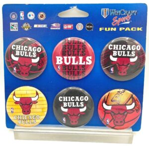 Chicago Bulls logo 1996 Collector Buttons (1)