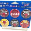 Chicago Bulls logo 1996 Collector Buttons (2)