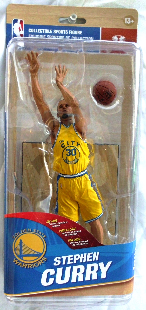 Stephen Curry Mcfarlane variant action figure Golden State Warriors exclusive 