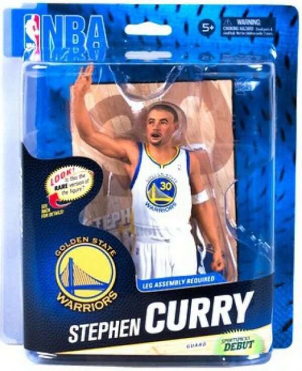 Stephen Curry (Golden State Warriors) White Uniform (1)