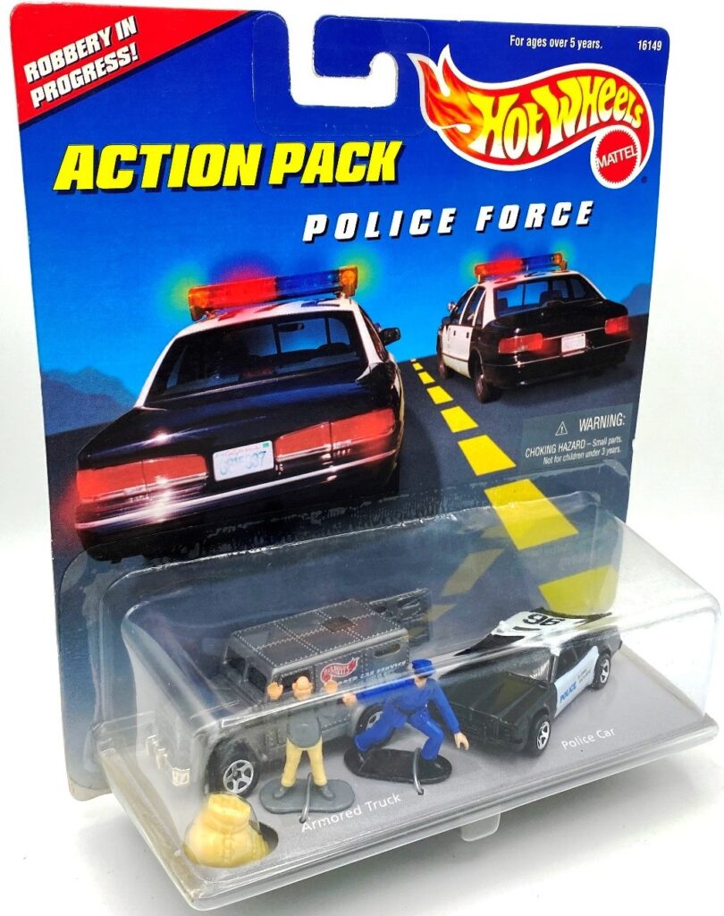 1996 Action Pack (POLICE FORCE) Original Package Image-Design (3)