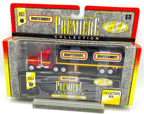 1996 Kenworth Aerodyne “Red”! (Matchbox Premiere Rigs) (1)