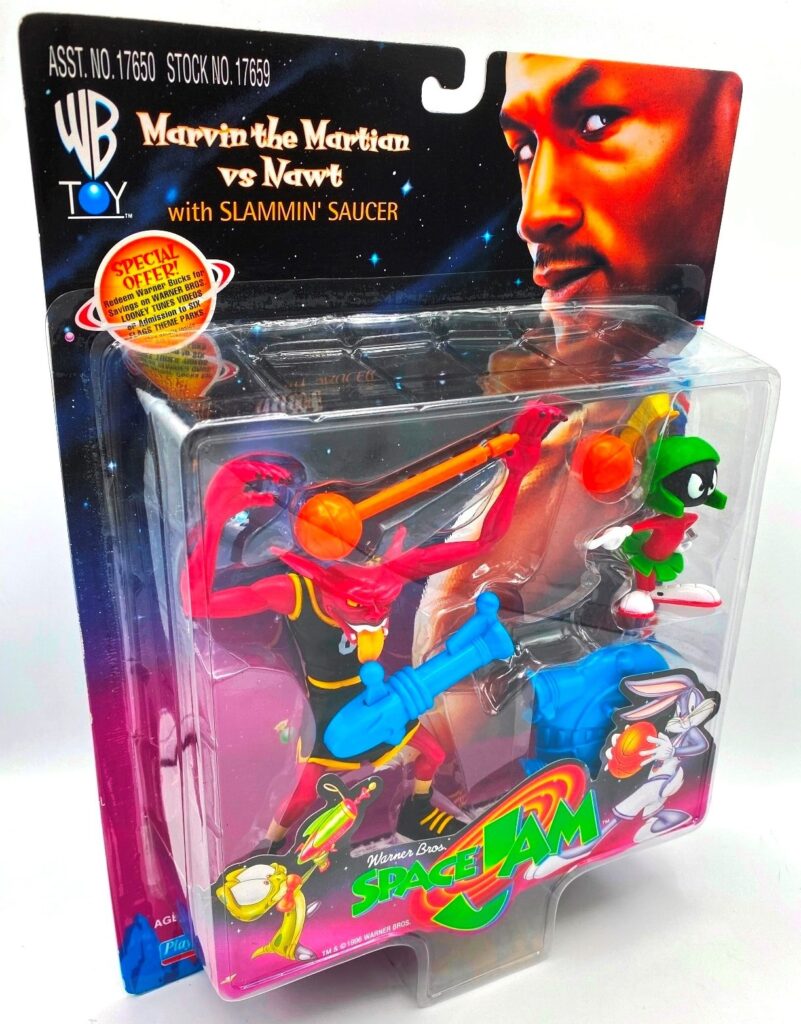 1996 Space Jam (Marvin The Martian vs Nawt) Slammin' Saucer (4)