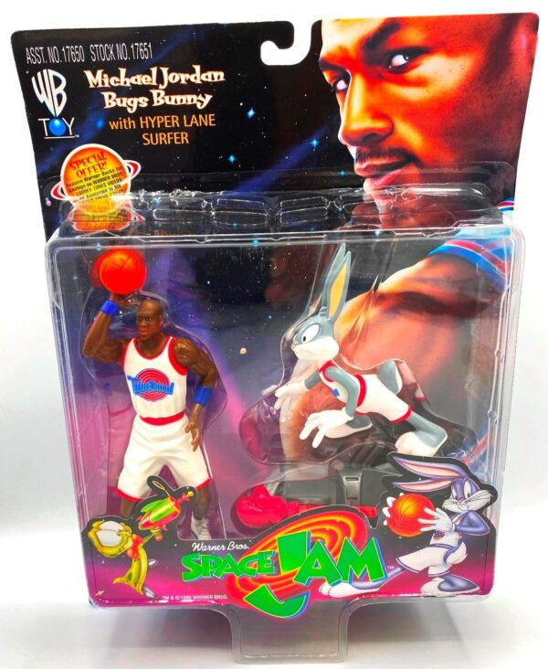 1996 Space Jam (Michael Jordan & Bugs Bunny) Hyper Lane Surfer (2) 1996 Space Jam (Michael Jordan & Bugs Bunny) Hyper Lane Surfer (2)