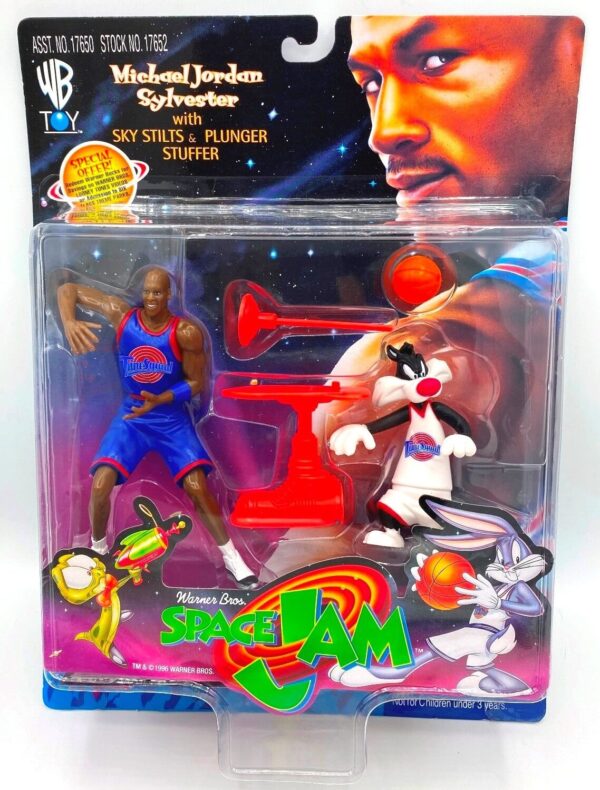 1996 Space Jam (Michael Jordan & Sylvester) Sky Stilts (3)