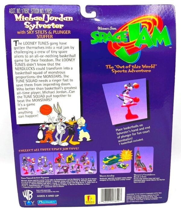 1996 Space Jam (Michael Jordan & Sylvester) Sky Stilts (6)