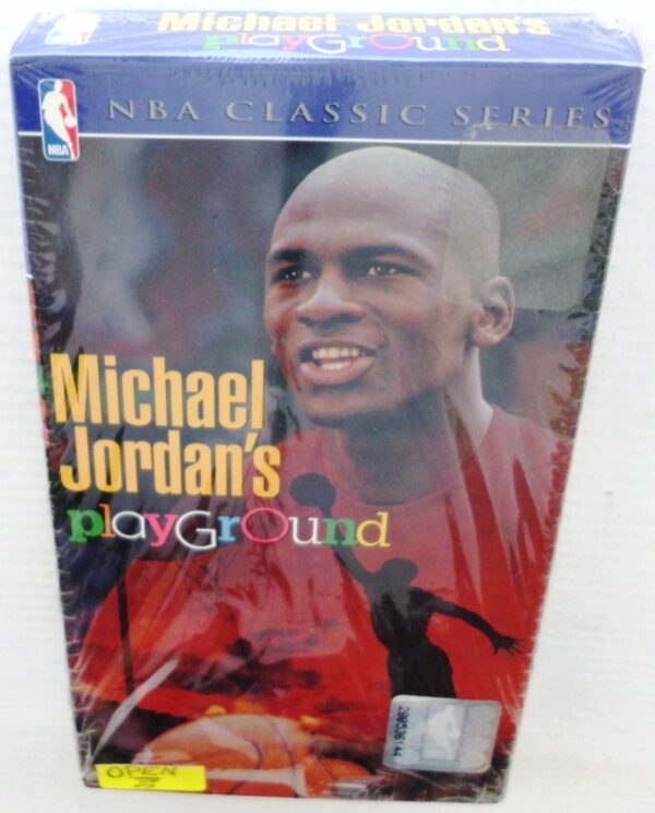 1997 Michael Jordan's Playground (VHS)-OPENED (2)