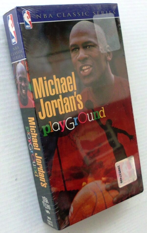 1997 Michael Jordan's Playground (VHS)-Unopened (3)