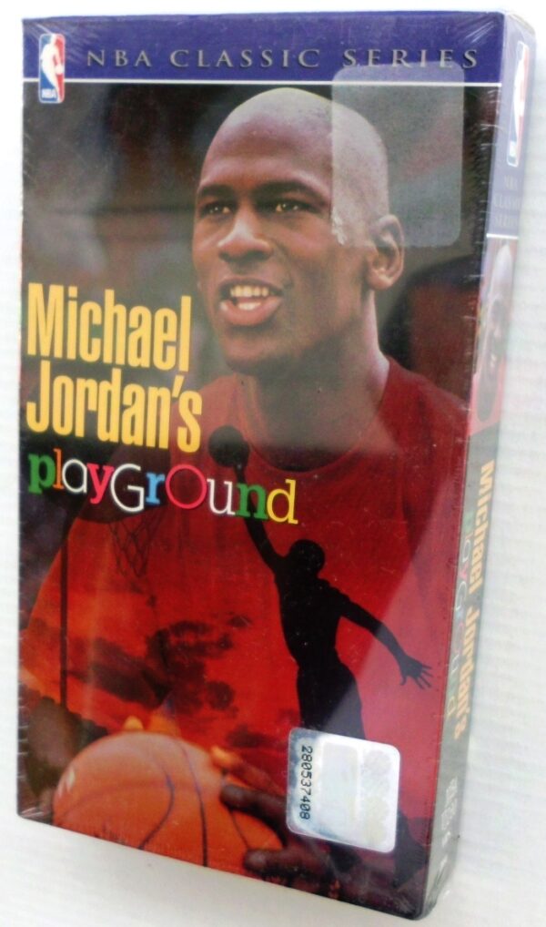 1997 Michael Jordan's Playground (VHS)-Unopened (4)