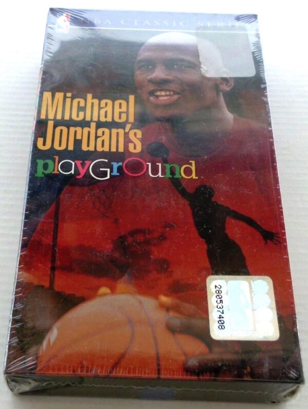 1997 Michael Jordan's Playground (VHS)-Unopened (5)