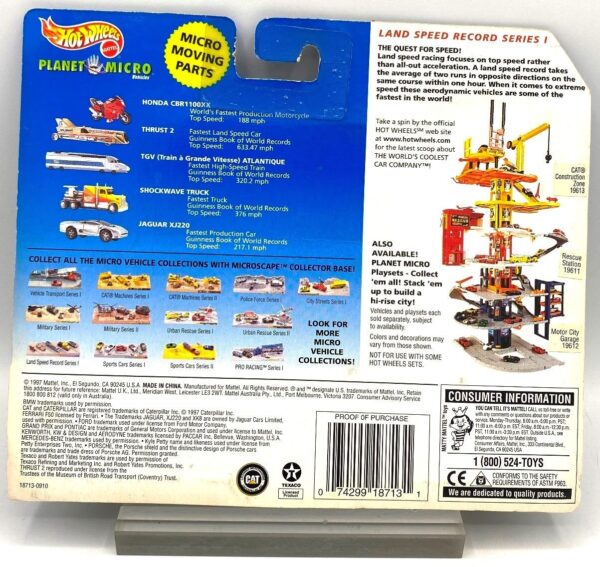 1997 Planet Micro Pack (LAND SPPEED RECORD) (5) 1997 Planet Micro Pack (LAND SPPEED RECORD) (5)