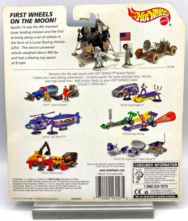 1998 Action Pack (Apollo Mission-White Uniform Regular Release) (5)