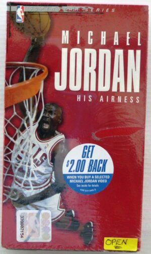 1999 Michael Jordan His Airness (VHS) OPEN (1)