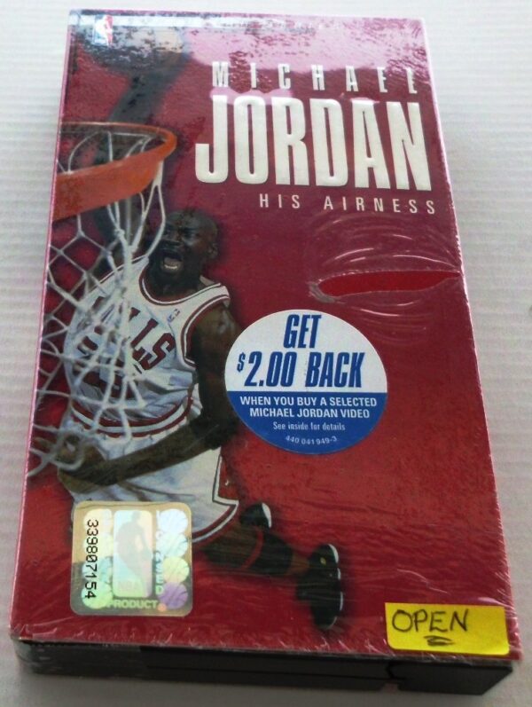1999 Michael Jordan His Airness (VHS) OPEN (5)