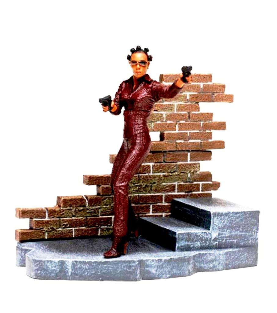 2003 McFarlane -The Matrix Reloaded Niobe Re-Created Scene S-2-(2)