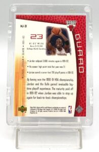 2001 Upper Deck Michael Jordan MJ'S BACK Card #MJ-31 (2)