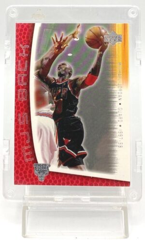 2001 Upper Deck Michael Jordan MJ'S BACK Card #MJ-9 (1)