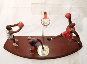 2002 Michael Jordan Lifetime of Achievement Danbury Mint-3 pc (01)