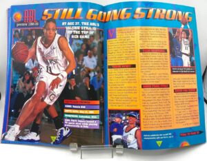 1998 SI-KIDS CANNON ARM! Drew Bledsoe-Cover (6)