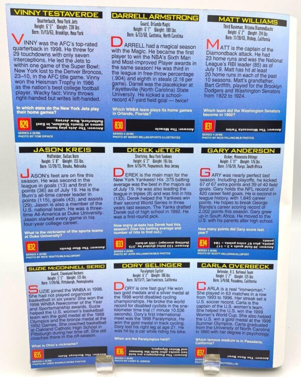 SI 1999-09 Doug Flutie (NO-WAY!) (5) SI 1999-09 Doug Flutie (NO-WAY!) (5)