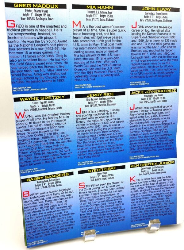 SI 1999 Kids Extras The Best Of SI Special Collector's Issue 10th Anniv (13)