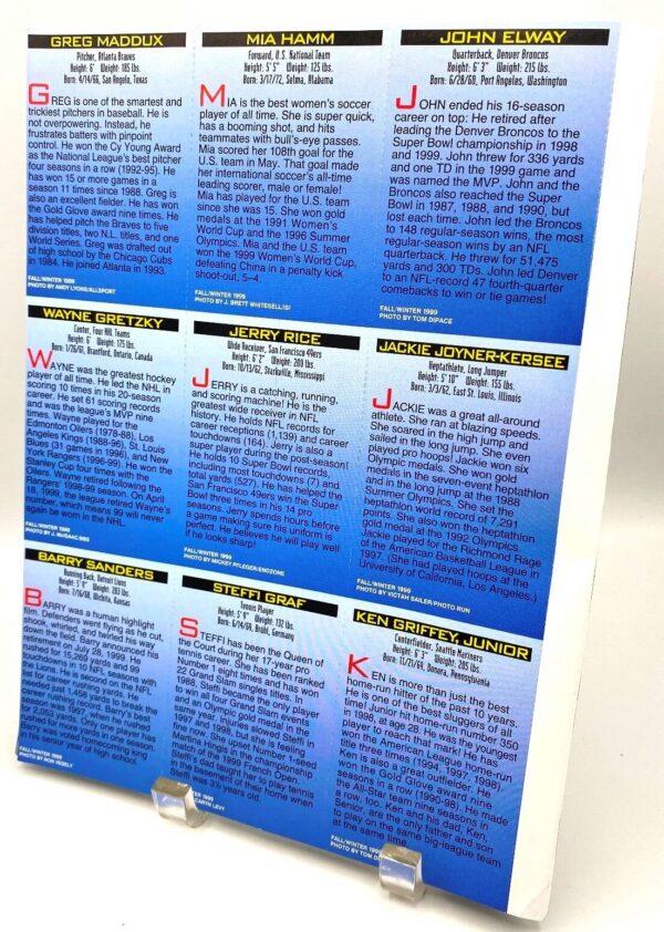 SI 1999 Kids Extras The Best Of SI Special Collector's Issue 10th Anniv (14)