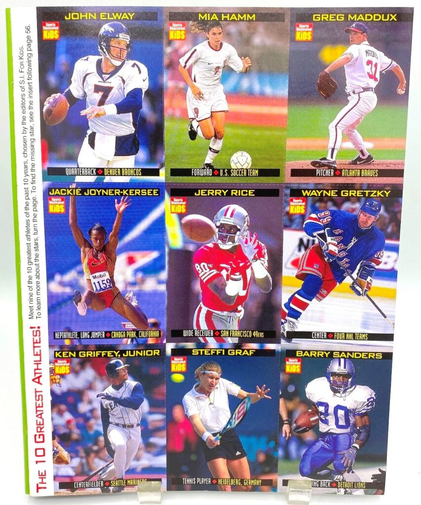 SI 1999 Kids Extras The Best Of SI Special Collector's Issue 10th Anniv (9)