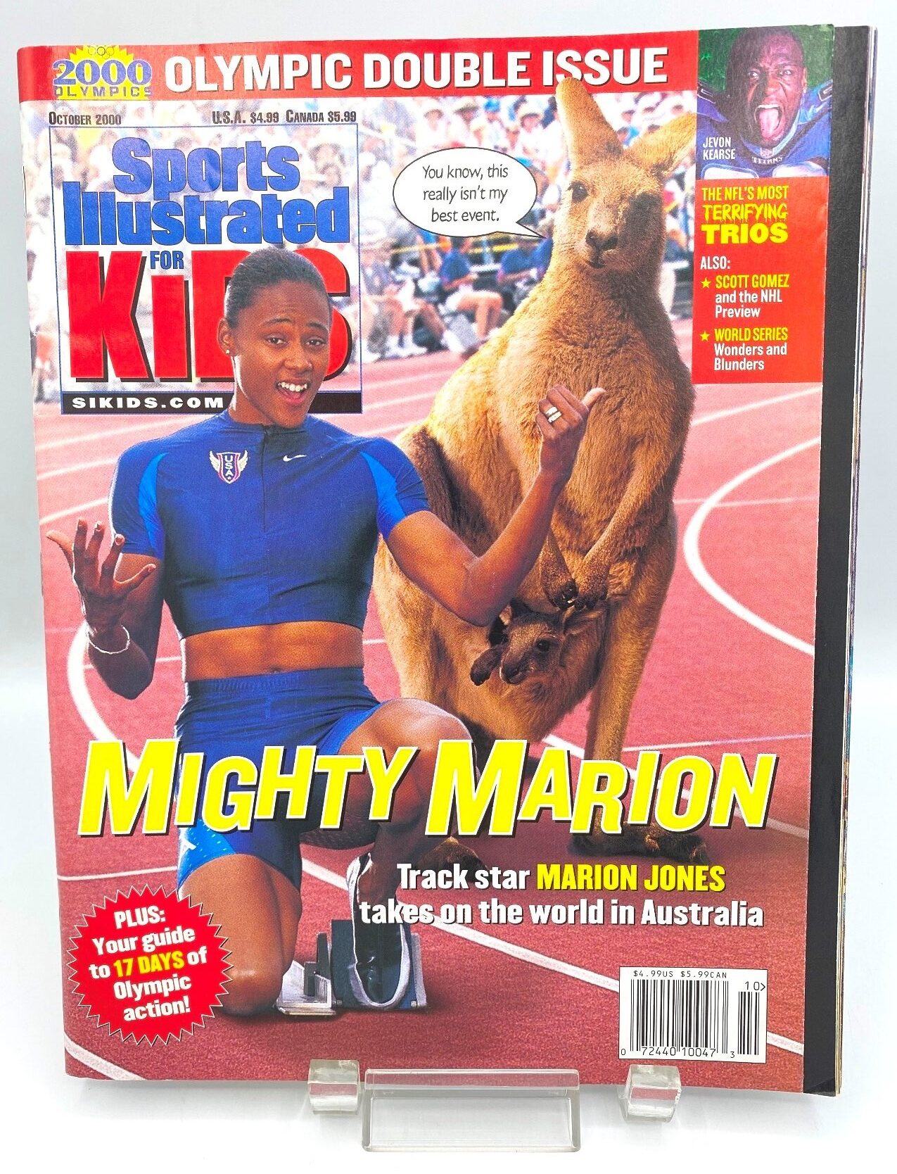 SI 2000-October Carl Lewis Olympic Double Issue Sports Illustrated (1)