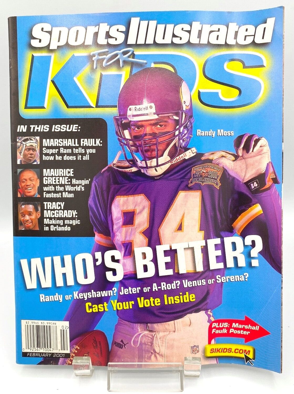 SI 2001-February Mari Holden Sports Illustrated For KIDS (1)