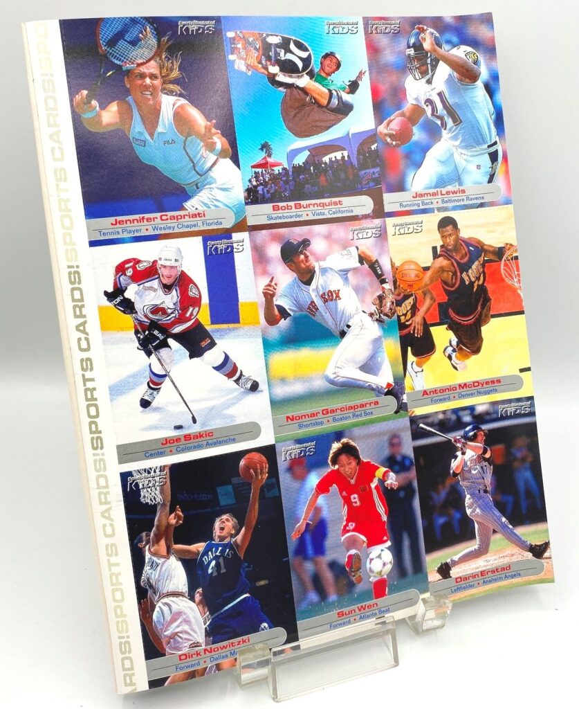 SI 2001-ANY QUESTIONS? May-Dirk Nowitzki-CARD Sports Illustrated For ...