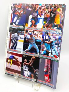 SI 2002-January Sports Illustrated For KIDS w9-Card Uncut Sheet (4)