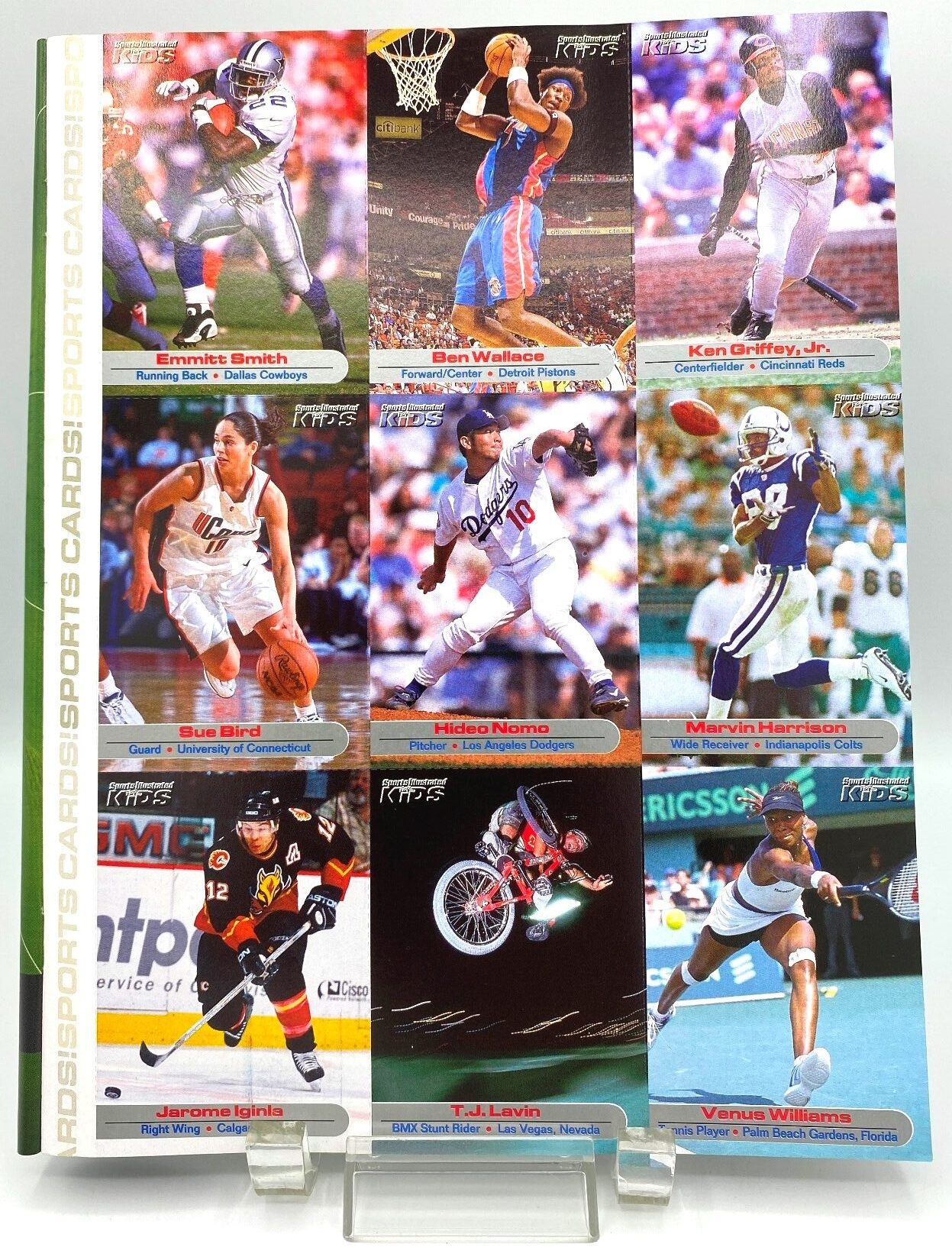 SI 2002TOTAL CONNAND JulyVenus Williams CARD (Rookie) Sports Illustrated For KIDS w/9Card